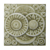 AD035 Art Deco Reproduction Ceramic Tile Tegeltje (Voorkant)