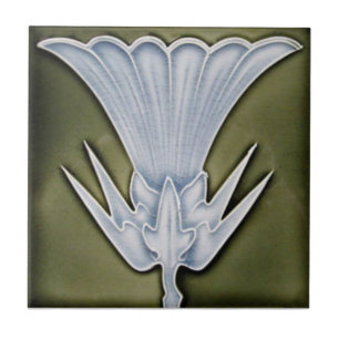 AD037 Art Deco Reproduction Ceramic Tile Tegeltje