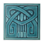 AD041 Art Deco Reproduction Ceramic Tile Tegeltje (Voorkant)