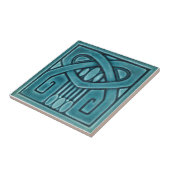 AD041 Art Deco Reproduction Ceramic Tile Tegeltje (Zijkant)
