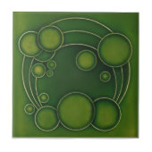 AD053 Art Deco Reproduction Ceramic Tile Tegeltje (Voorkant)