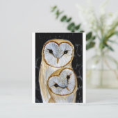 ad2barnowl10x15.jpg briefkaart (Staand voorkant)