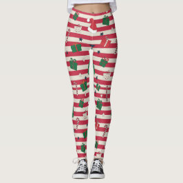 AD 001 - digitaal kerstpatroon Leggings