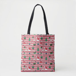 AD 001 - digitaal kerstpatroon Tote Bag