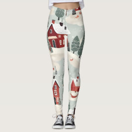 AD 002 - Kerst digitaal patroon Leggings
