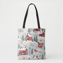 AD 002 - Kerst digitaal patroon Tote Bag