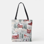AD 002 - Kerst digitaal patroon Tote Bag (Achterkant)