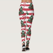AD 003 - Digitale kerstpatroon Leggings (Achterkant)