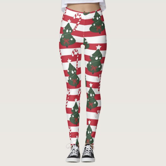 AD 003 - Kerst digitaal patroon Leggings (Voorkant)
