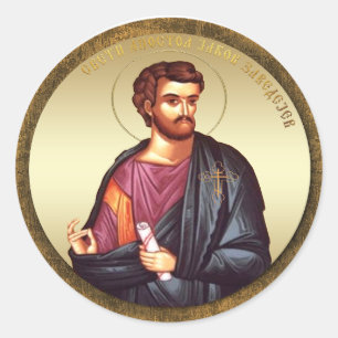 AD 004 - Apostel Jakov Apostel Jakov Ronde Sticker