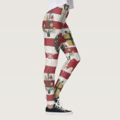 AD 004 - digitaal kerstpatroon Leggings (Rechts)