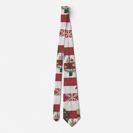 AD 004 - digitaal kerstpatroon Stropdas (Achterkant)