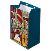 AD 1600 Zwitserse soldatenprint Medium Cadeauzakje (Voorkant Gekanteld)