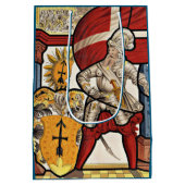 AD 1600 Zwitserse soldatenprint Medium Cadeauzakje (Achterkant)