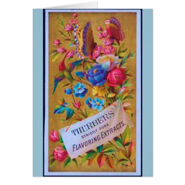 Ad aromatiserende  Floral Hummingbird Ad (Voorkant)