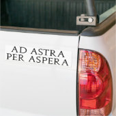 Ad Astra Per Aspera Bumpersticker (Op Truck)
