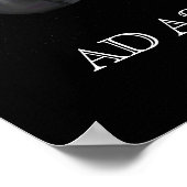 Ad astra per aspera motivatie poster (Hoek)