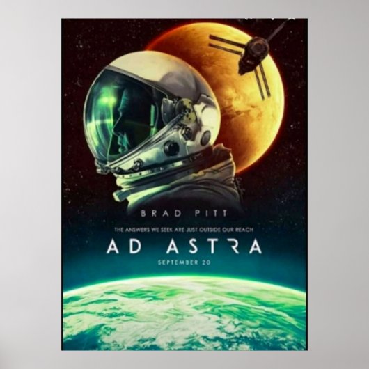 AD ASTRA POSTER (Voorkant)