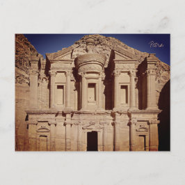 Ad Deir - Petra - Jordanien Briefkaart