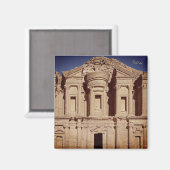 Ad Deir - Petra - Jordanien Magneet (Voorkant / Achterkant)
