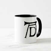 AD Durer Monogram Mok (Voorkant rechts)
