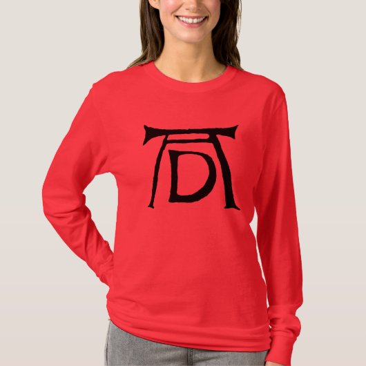 AD Durer Monogram T-shirt (Voorkant)
