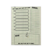 ad en Boo-jee Gothic Planner Sticker Notitieblok (Linkerzijde)