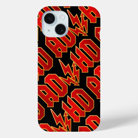 "AD/HD" rock Case-Mate iPhone Case (Achterkant)