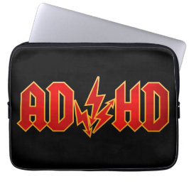 "AD/HD" rock Laptop Sleeve