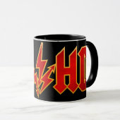 "AD/HD" rock Mok (Voorkant rechts)