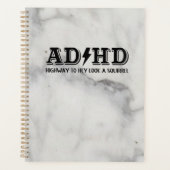 AD / HD Snelweg naar...Kijk een Squirrel Planner (Voorkant)