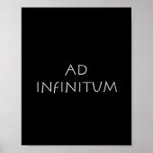 Ad-infinitum Poster (Voorkant)