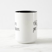 Ad Jesum per Mariam (To Jesus through Mary) Coffee Mok (Midden)