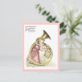 Ad Label Congress toont Victoriaans Briefkaart (Staand voorkant)