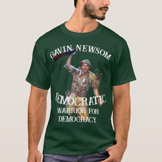Ad$lpH!tleRepubl!caNaz! Partij Stemt Democratisch T-shirt (Voorkant)