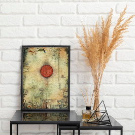 Ad Marginem door Paul Klee Foto Afdruk