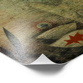 Ad marginem, Over de rand door Paul Klee Foto Afdruk (Hoek)