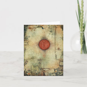 Ad Marginem van Paul Klee, Abstracte kunst Kaart