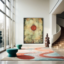 Ad Marginem van Paul Klee, Abstracte kunst Poster