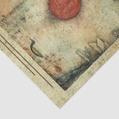 Ad Marginem van Paul Klee, Abstracte kunst Tissuepapier (Detail)