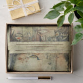 Ad Marginem van Paul Klee, Abstracte kunst Tissuepapier (Geschenk)