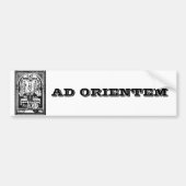 AD ORIENTEM TRADITIONELE LATIJNMASSA BUMPERSTICKER (Voorkant)
