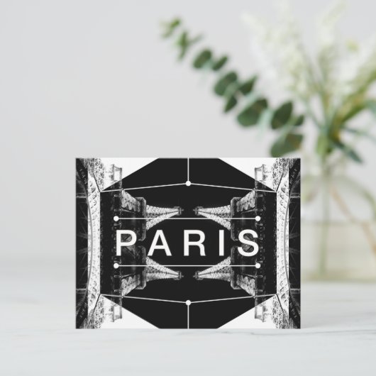 AD Paris Kaleidoscope Briefkaart (Staand voorkant)