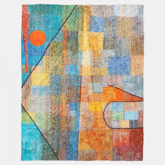 Ad Parnassum, Paul Klee Fleece Deken (Voorkant)