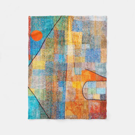 Ad Parnassum, Paul Klee Fleece Deken (Voorkant)