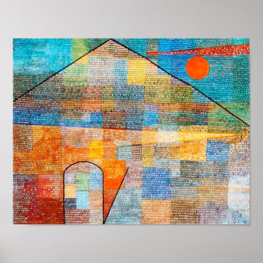 Ad Parnassum, Paul Klee Poster (Voorkant)