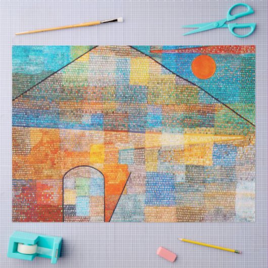 Ad Parnassum, Paul Klee Tissuepapier (Craft)