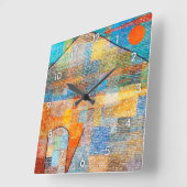 Ad Parnassum, Paul Klee Vierkante Klok (Hoek)
