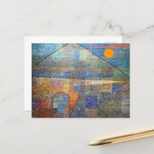 Ad Parnassum van Paul Klee, Abstracte kunst Briefkaart
