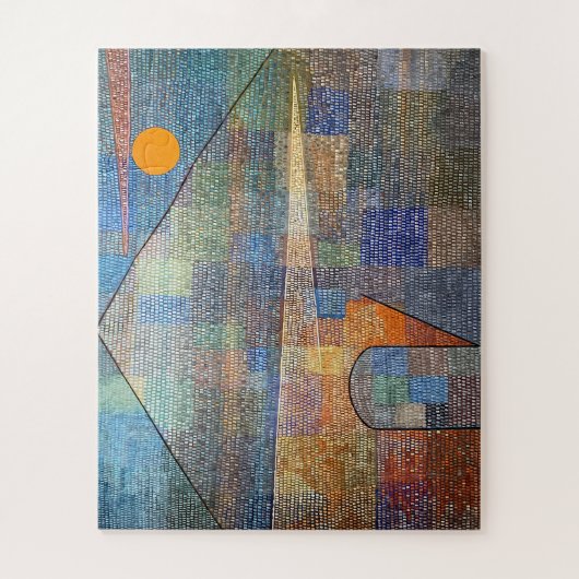 Ad Parnassum van Paul Klee, Abstracte kunst Legpuzzel (Verticaal)
